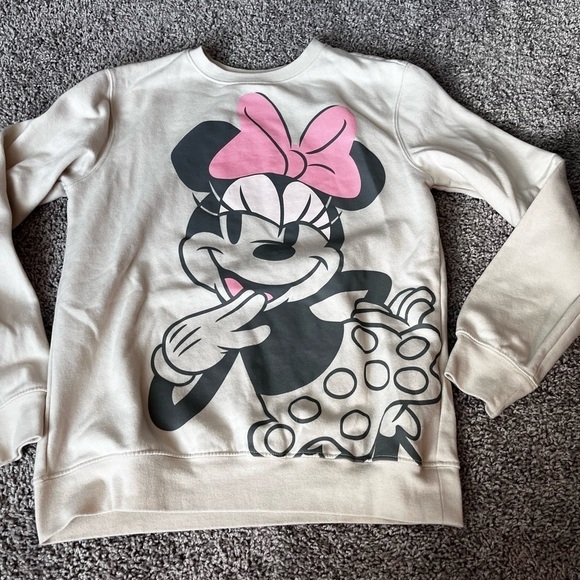 DISNEY
Juniors' Minnie Mouse Graphic Sweatshirt - Picture 2 of 5